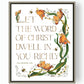Colossians 3:16 | The Word of Christ Canvas
