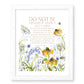 Philippians 4:6-7 | Do Not Be Anxious Print (Wildflowers)