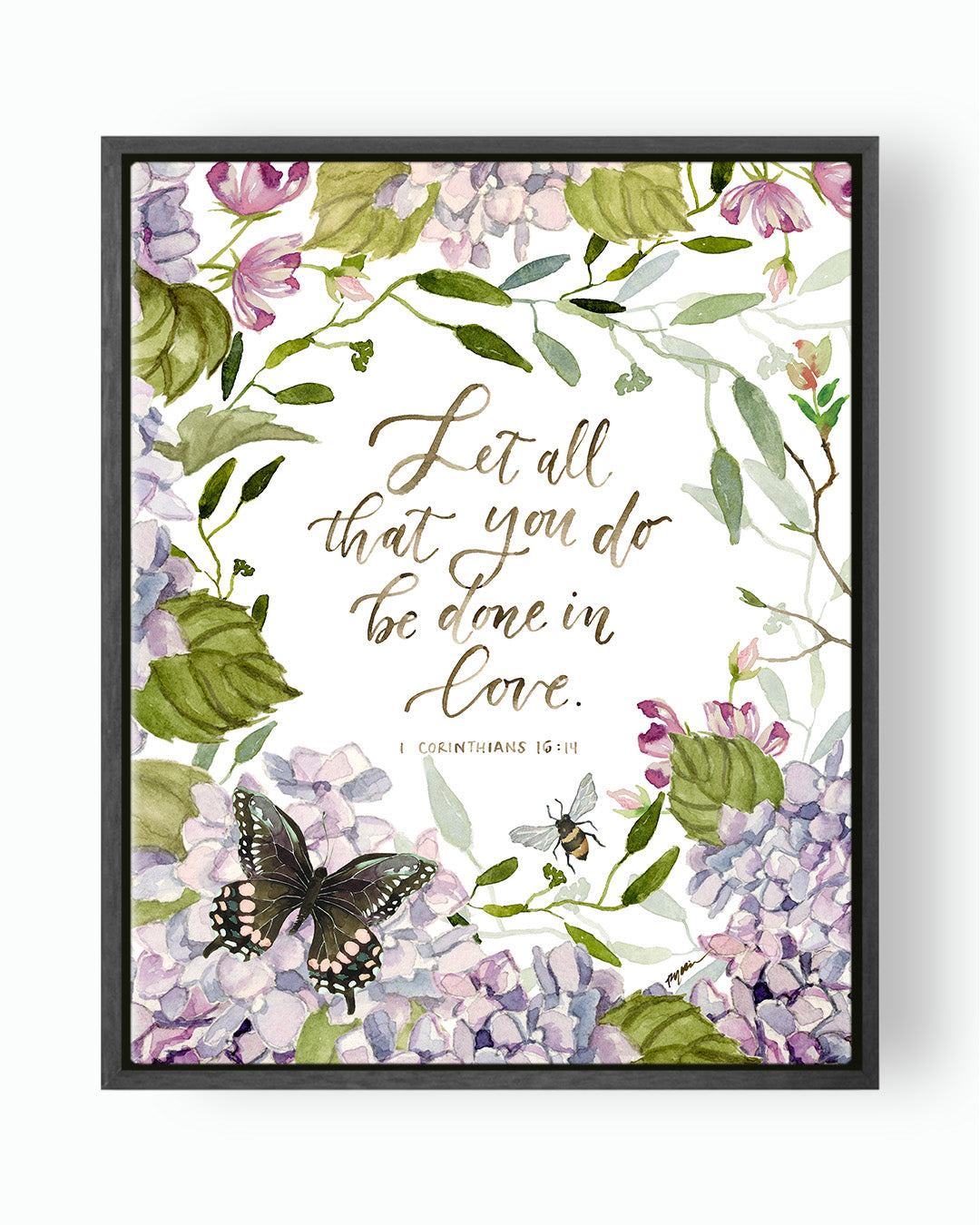 1 Corinthians 16:14 | Done In Love Canvas