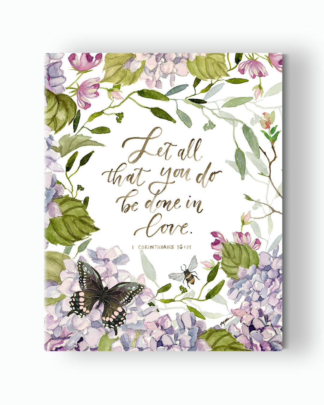 1 Corinthians 16:14 | Done In Love Canvas