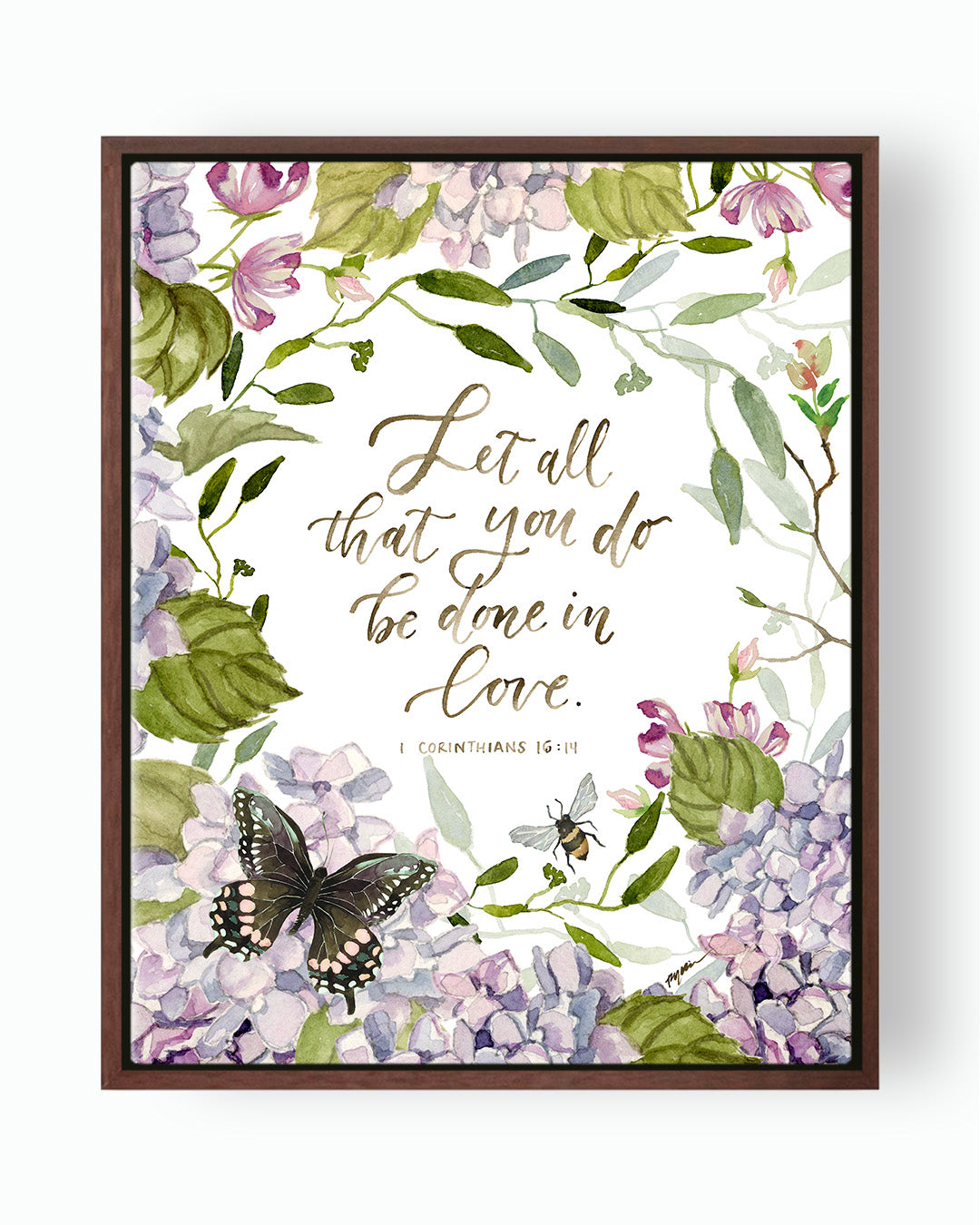 1 Corinthians 16:14 | Done In Love Canvas