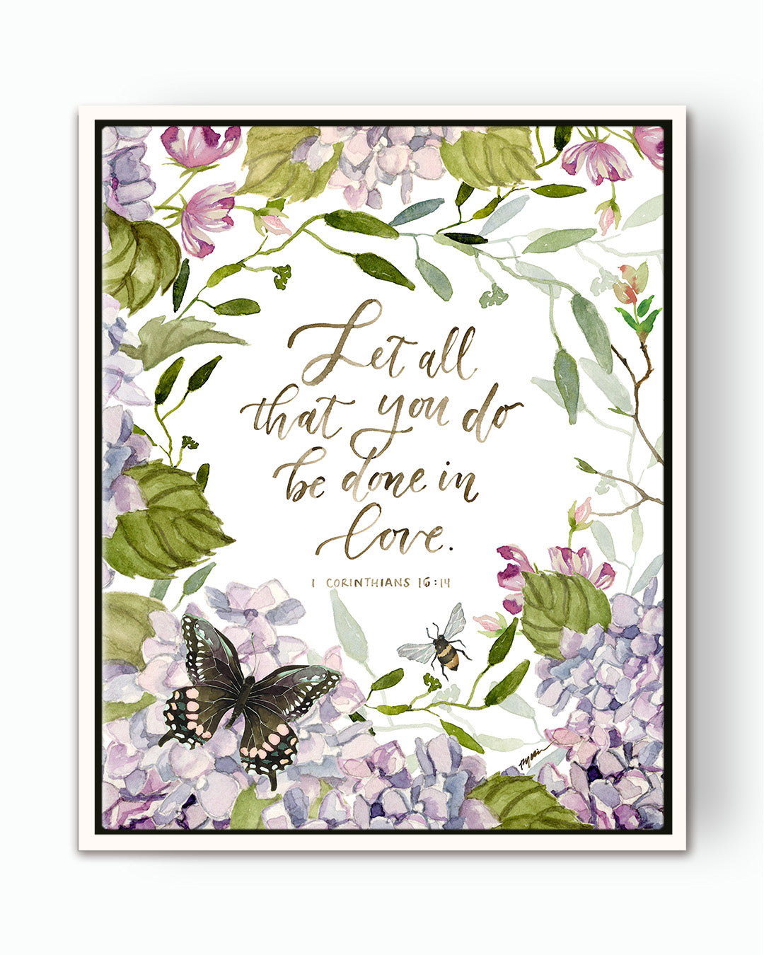 1 Corinthians 16:14 | Done In Love Canvas