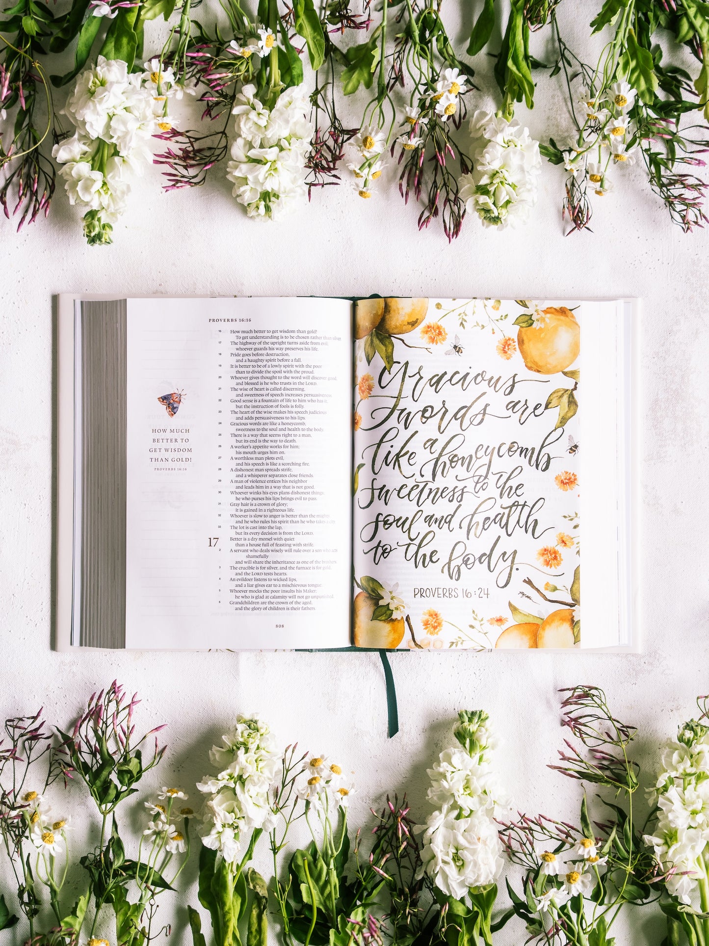 ESV GraceLaced Bible, Journaling Edition (Artwork by Ruth Chou Simons) (Hardcover)