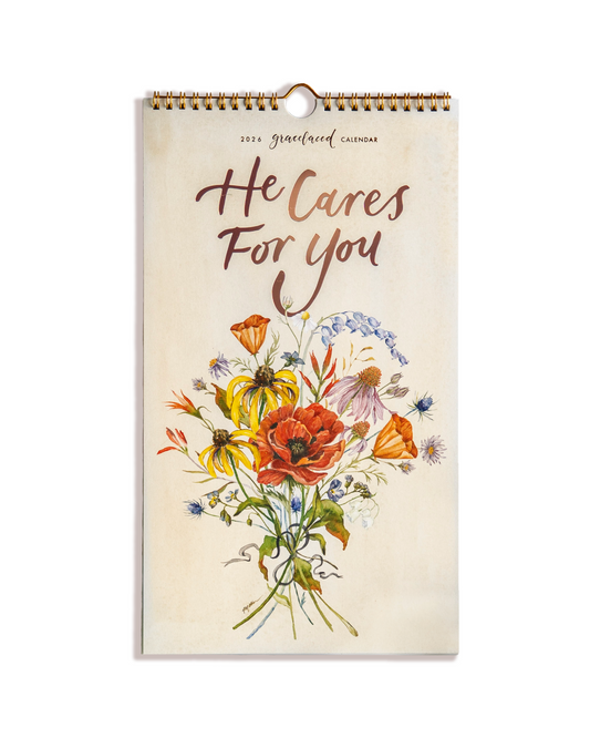 He Cares For You 2026 Calendar