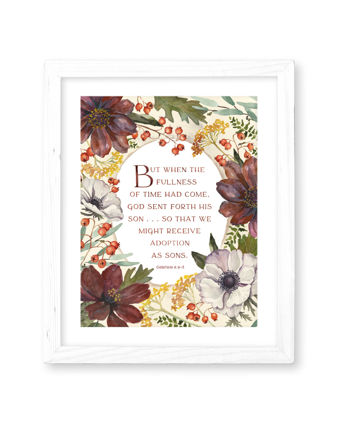 Galatians 4:4 | God Sent Forth Print