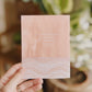 hebrews 13:8, faithful everyday, notecards, beautiful, home, art, floral, coffee, blank notecard, pink notecard