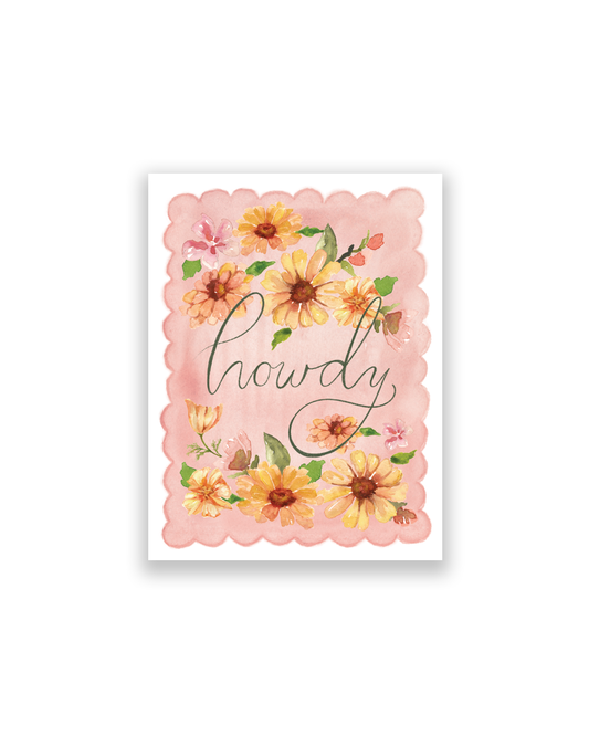 Howdy Notecard Set