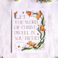 Colossians 3:16 | The Word Of Christ Print