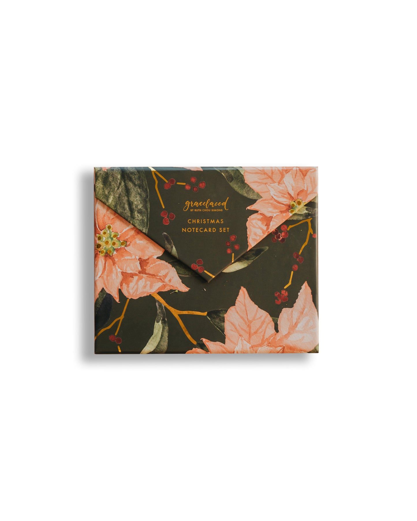 Christmas Notecard Set (Floral)