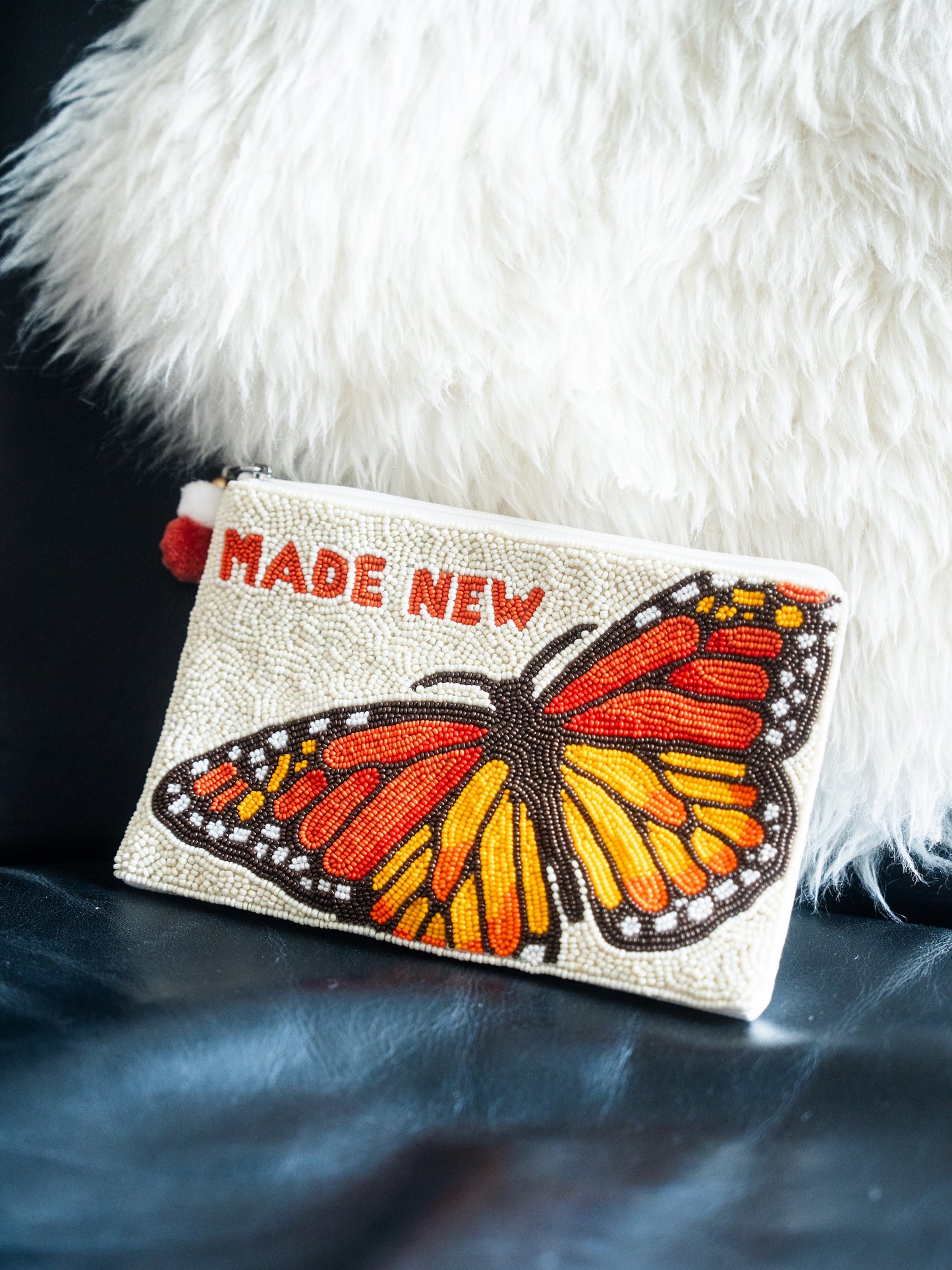 Made New Beaded Pouch