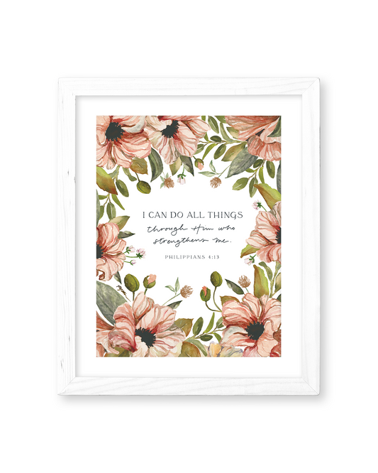 Philippians 4:13 | I Can Do All Things Print
