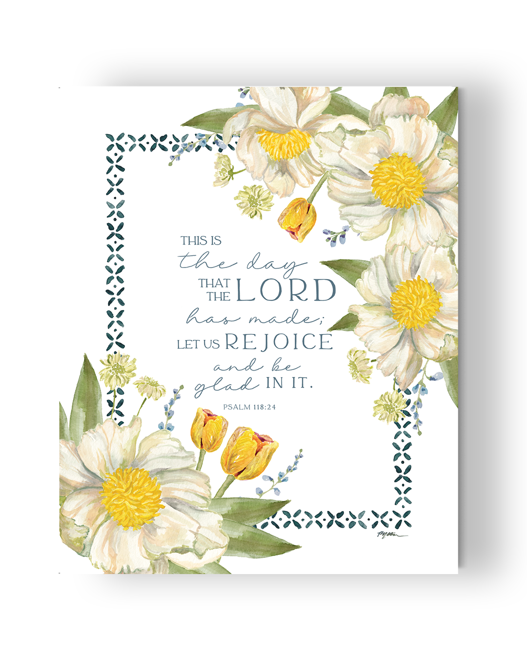 Psalm 118:24 | Let Us Rejoice Canvas