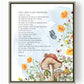 Home Is Right Where You Are, Ruth Chou Simons, mushrooms, whimsical, butterfly, the lord is my shepherd, childrens wall art