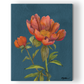 canvas red peony, flower - Ruth Chou Simons Christian art