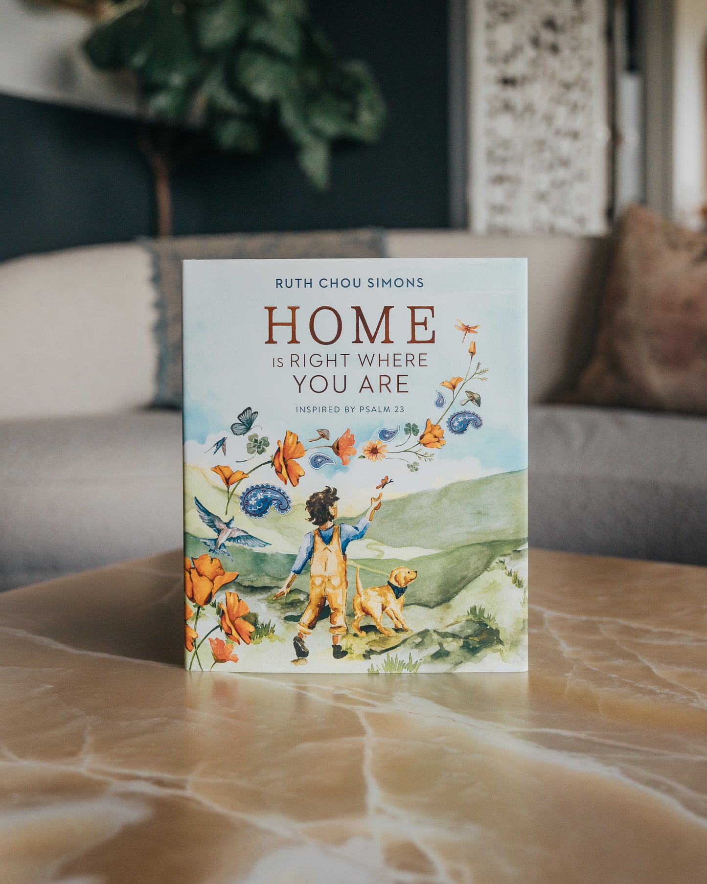 Home Is Right Where You Are, ruth chou simons, childrens book, christian childrens book, psalm 23