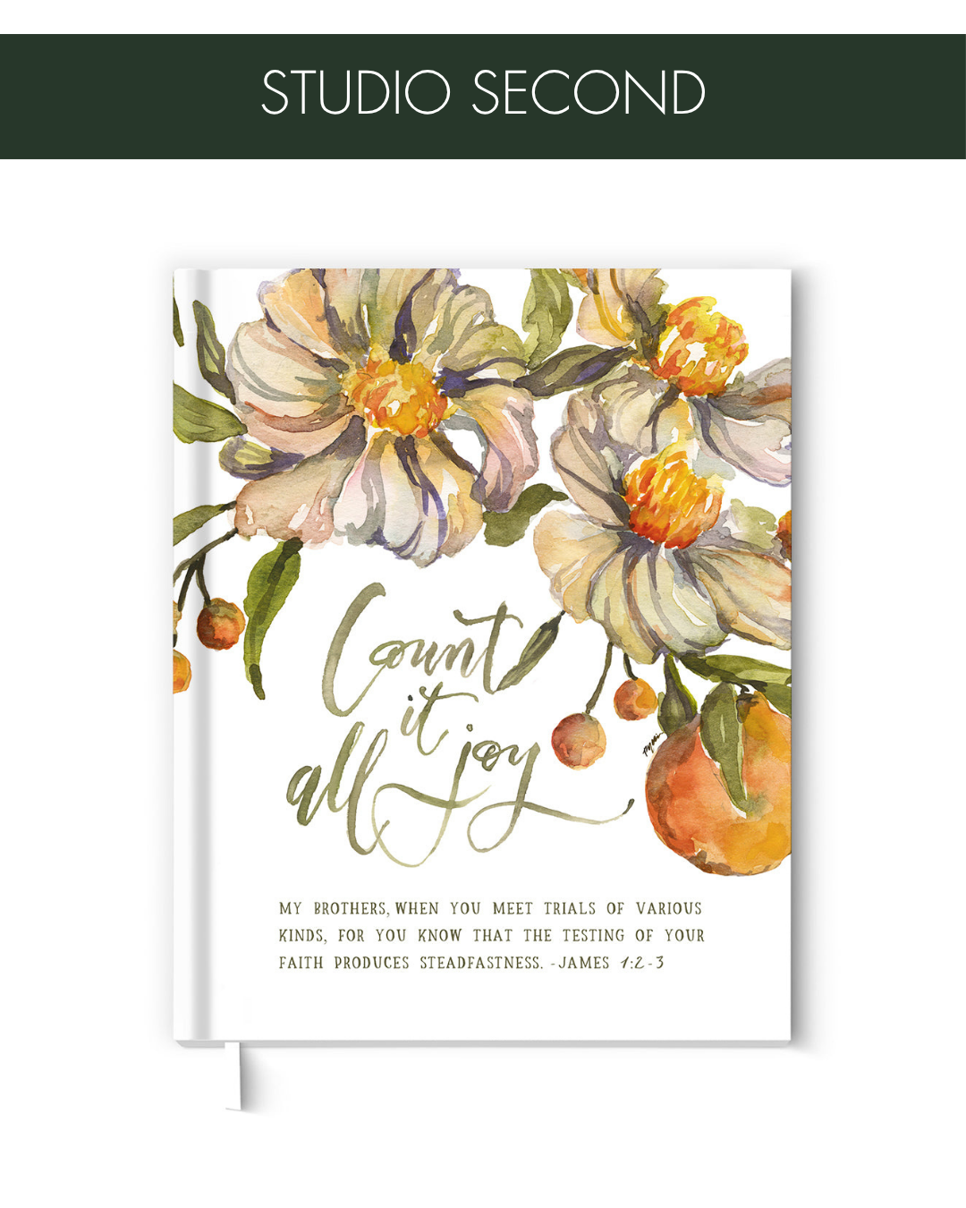 STUDIO SECONDS Count It All Joy Journal