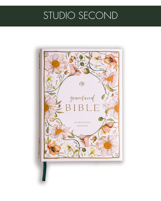 STUDIO SECONDS ESV GraceLaced Bible, Journaling Edition