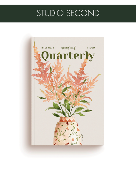 STUDIO SECONDS GraceLaced Quarterly (Issue 3: BLOOM)