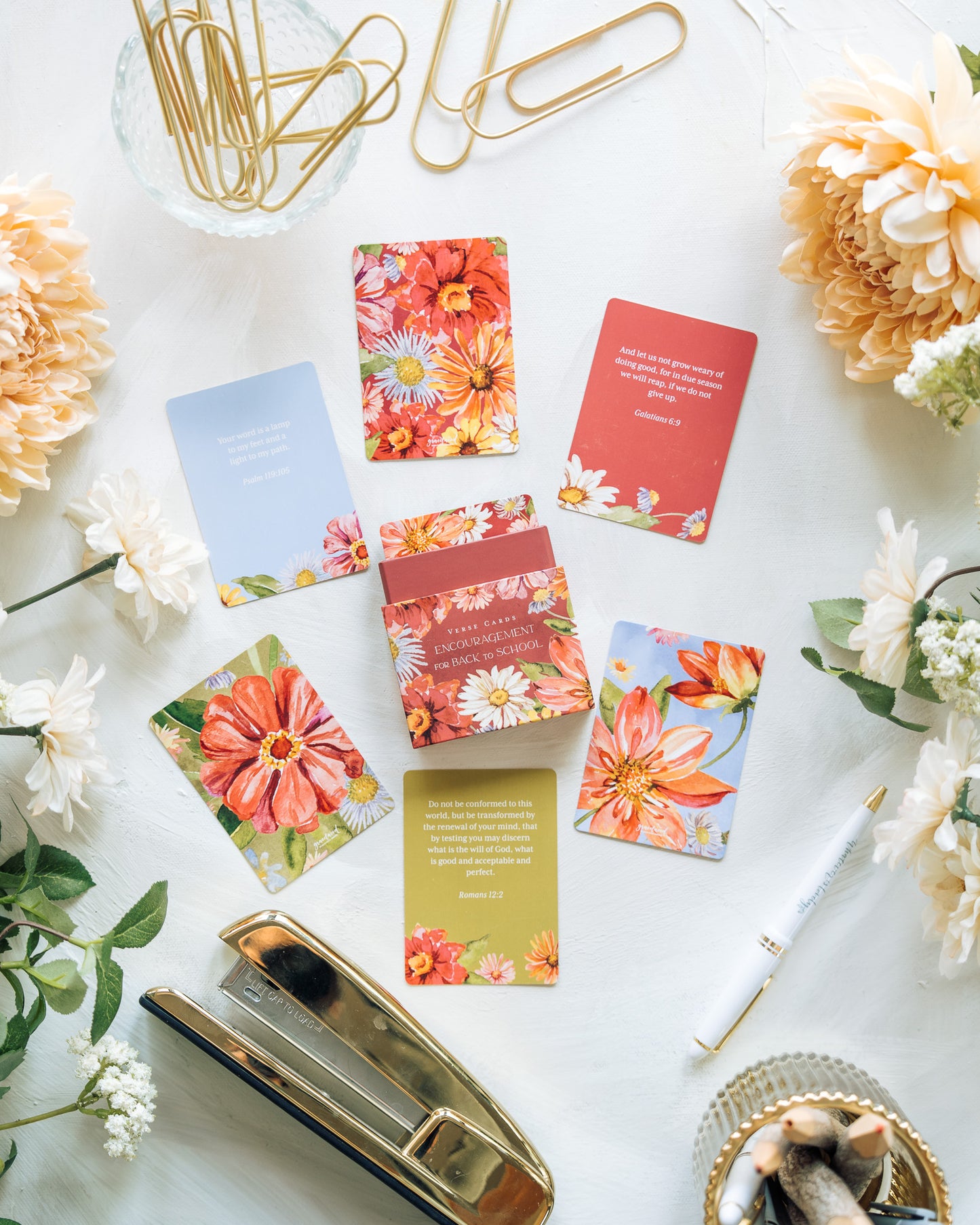 Verse Cards: Encouragement for Back to School