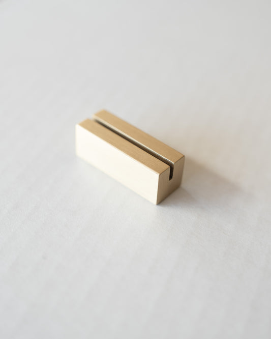 Brass Card Stand