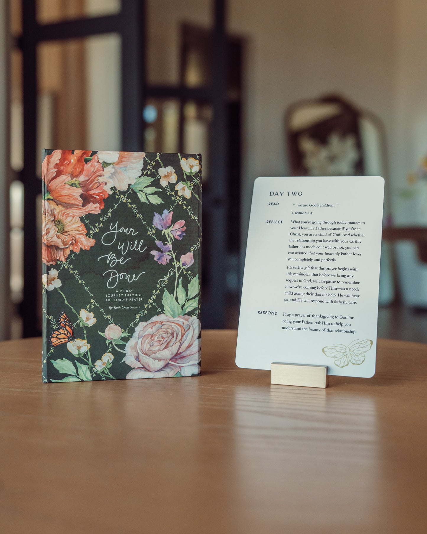 Brass Card Stand