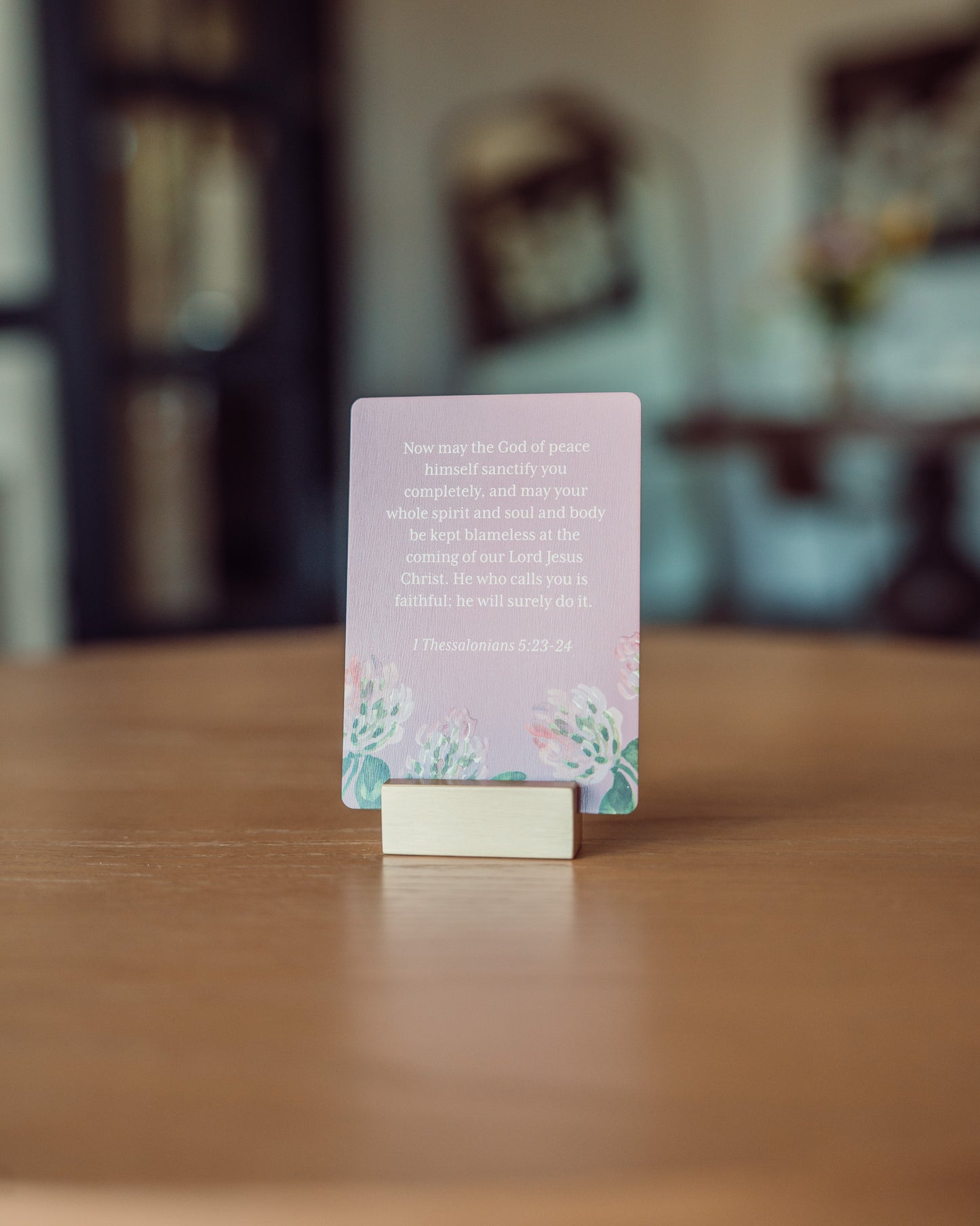Brass Card Stand