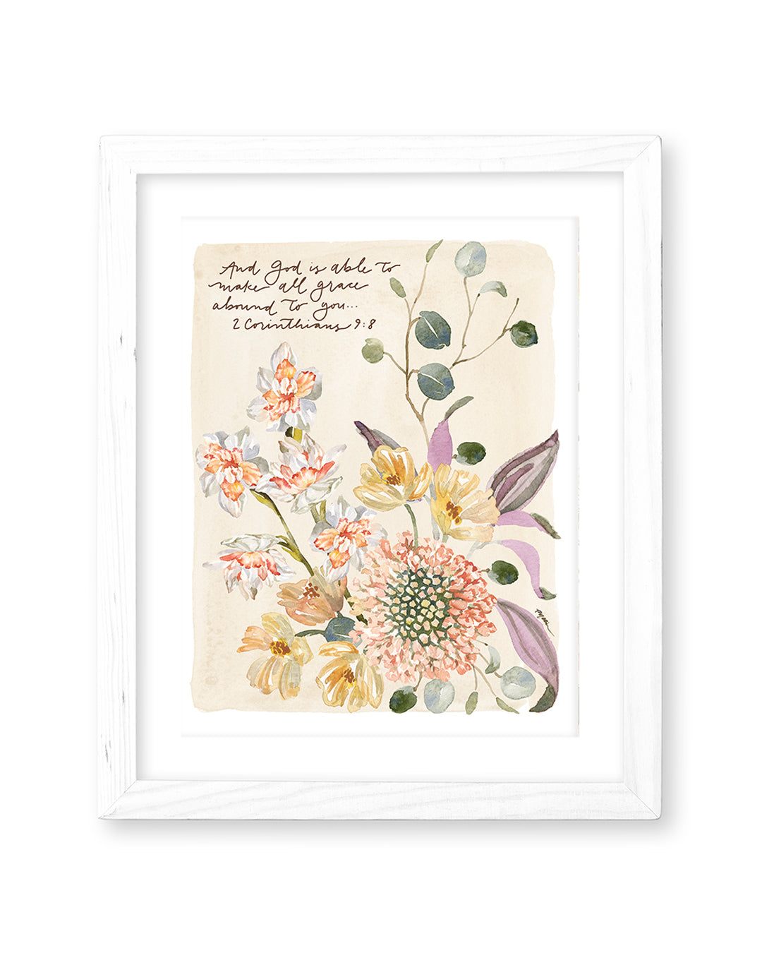 Because of Grace Art 10-Pack Print Set