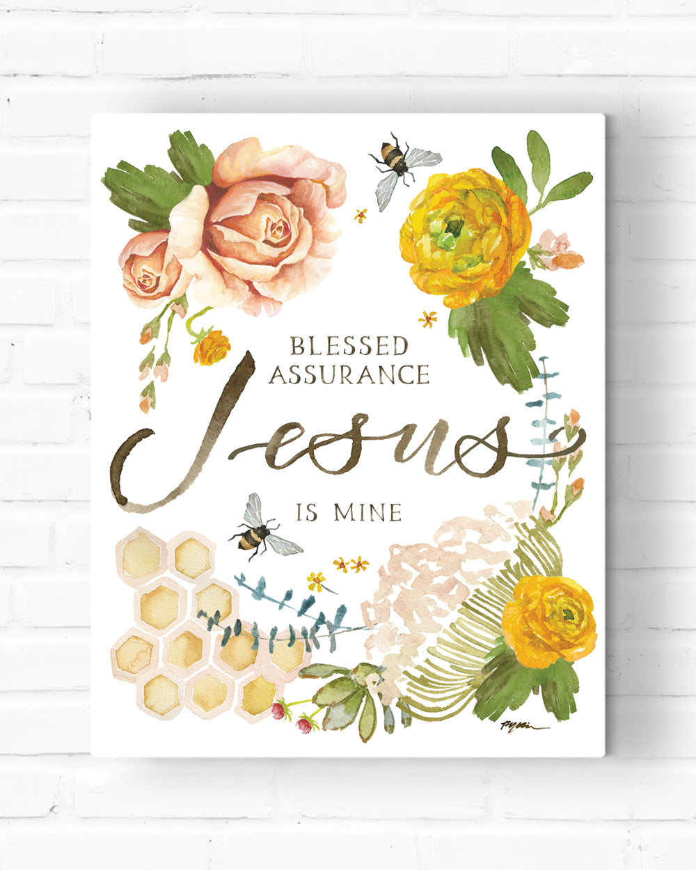 Blessed Assurance Canvas