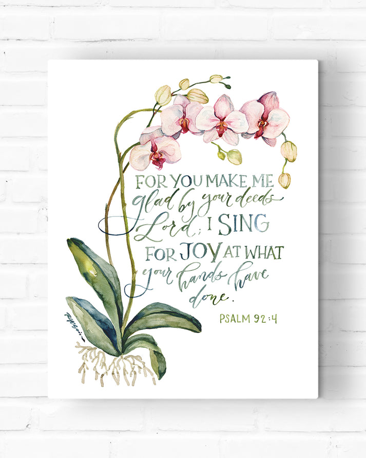 Sing For Joy Canvas GraceLaced