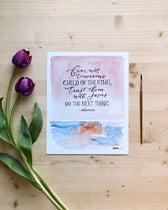 Do the Next Thing Print – GraceLaced
