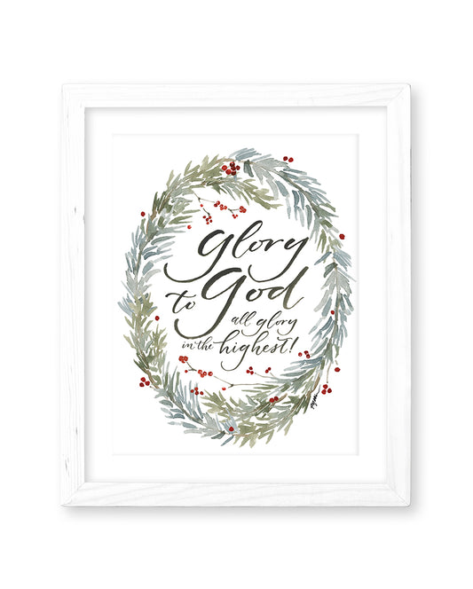 Glory to God Print