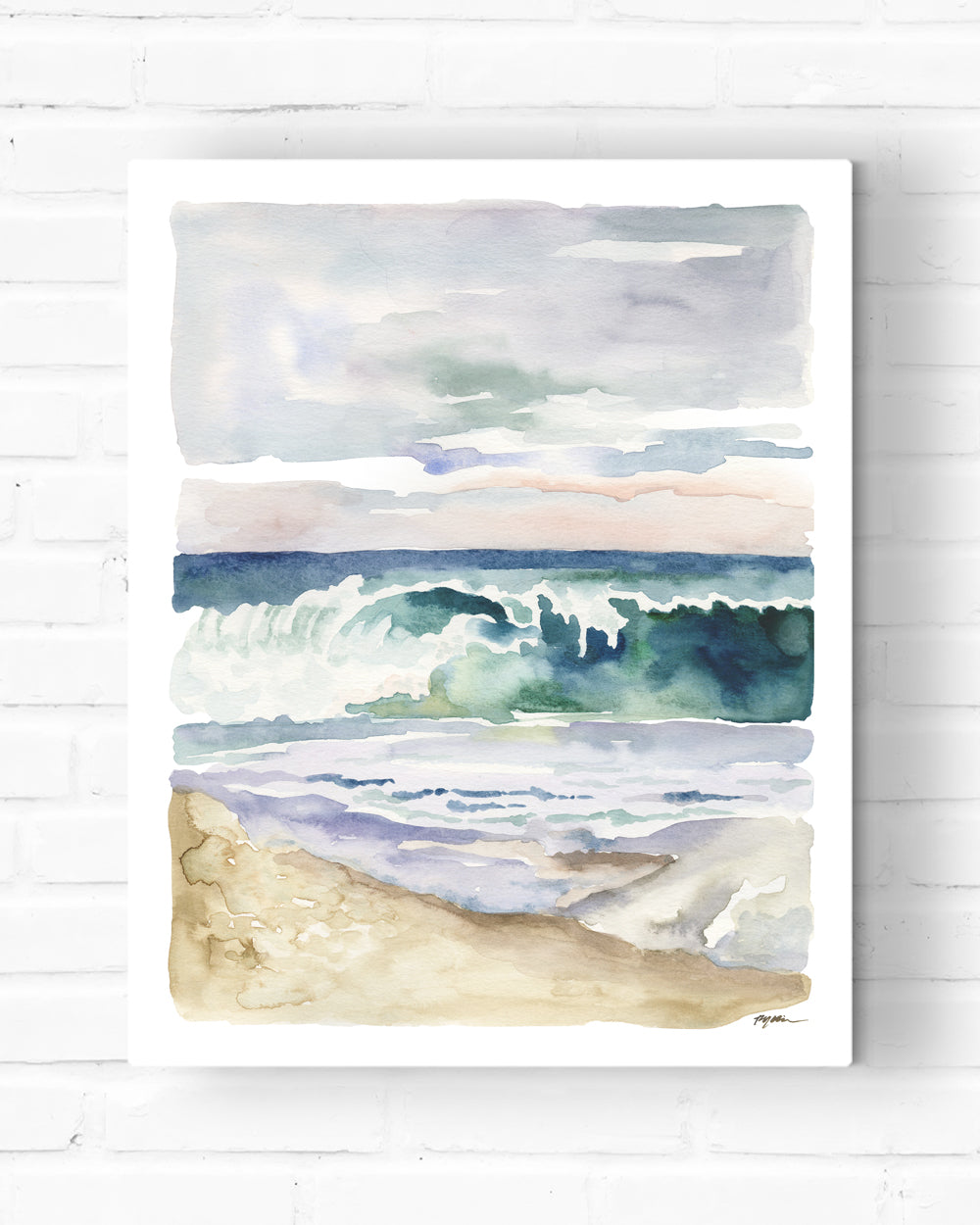 Grace like the Ocean Canvas