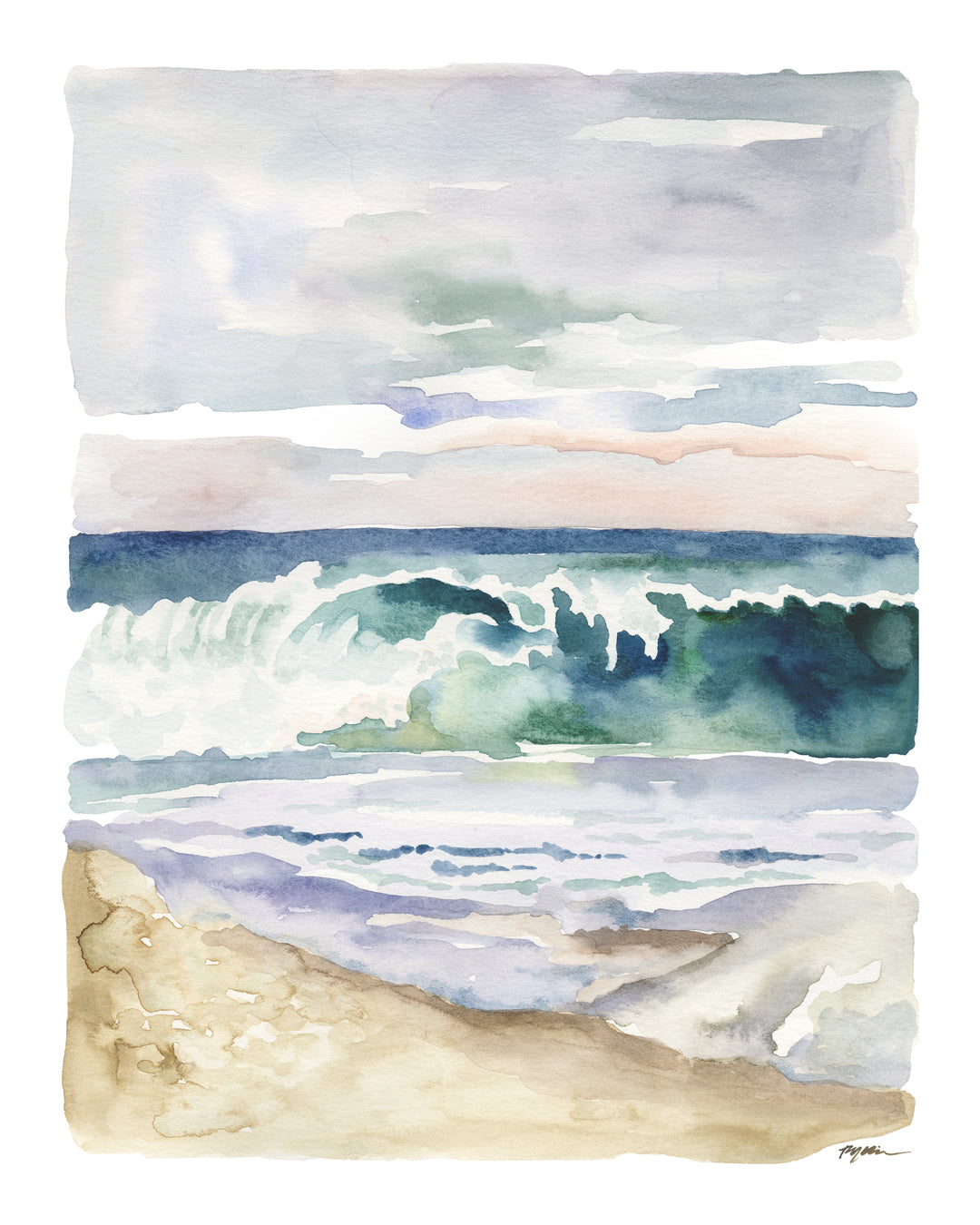 Grace like the Ocean Canvas