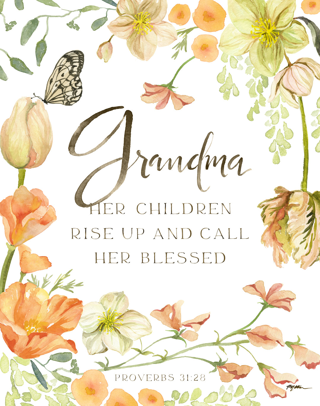 Grandma Personalizable Print
