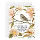 His Eye Is On The Sparrow Notecards