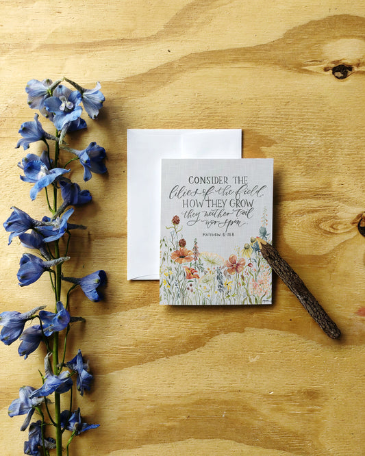How They Grow Notecards