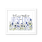 Made to Rest in Him (WHITE) Print