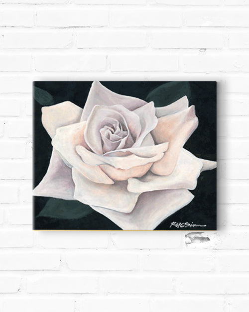 Pale Rose Canvas