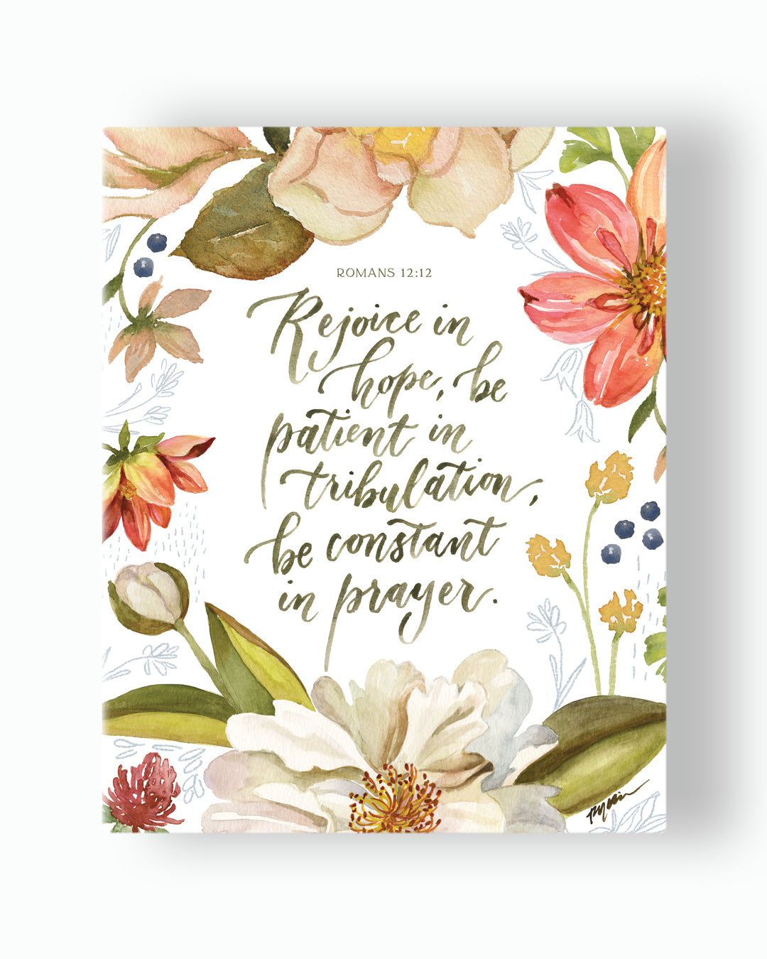 Rejoice in Hope Canvas