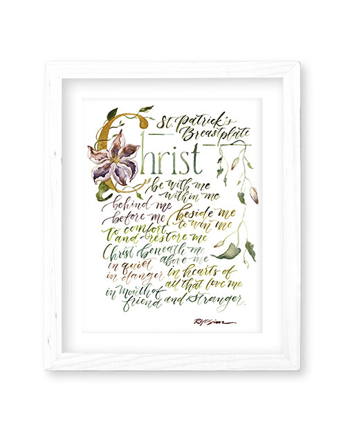 St. Patrick's Breastplate Print