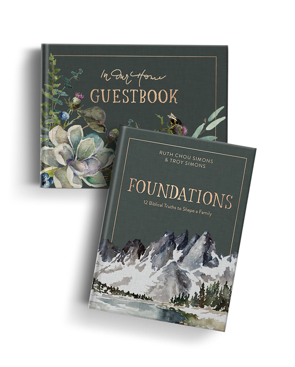 Foundations Book and In Our Home Guestbook Bundle {Signed Copy}